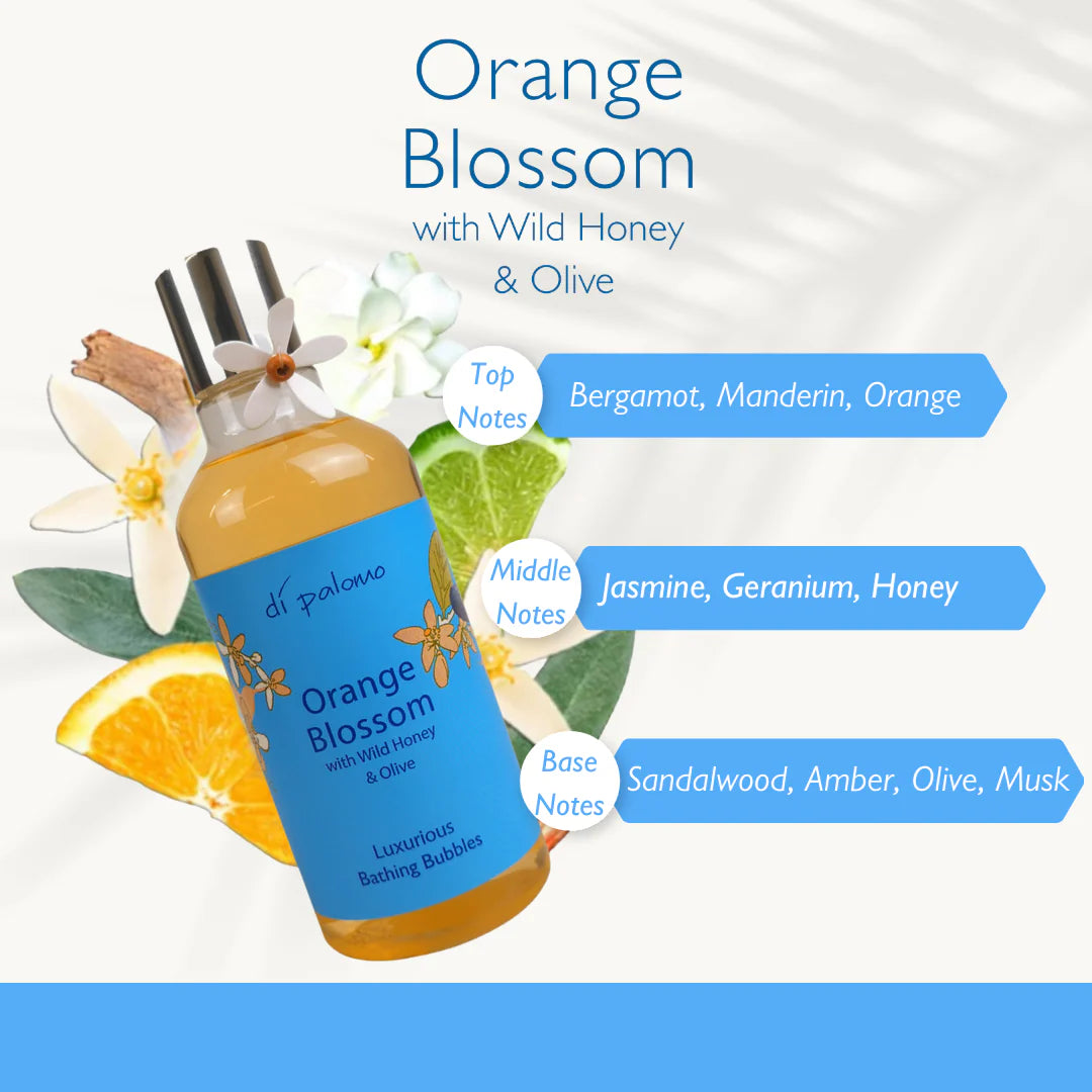 Di Palomo - Luxurious Bathing Bubbles - Orange Blossom