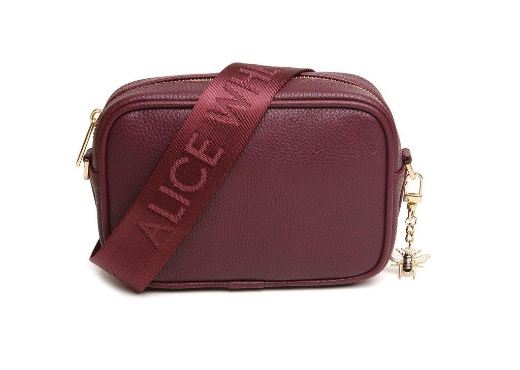 Alice Wheeler Berry - Mini Soho Cross Body Bag