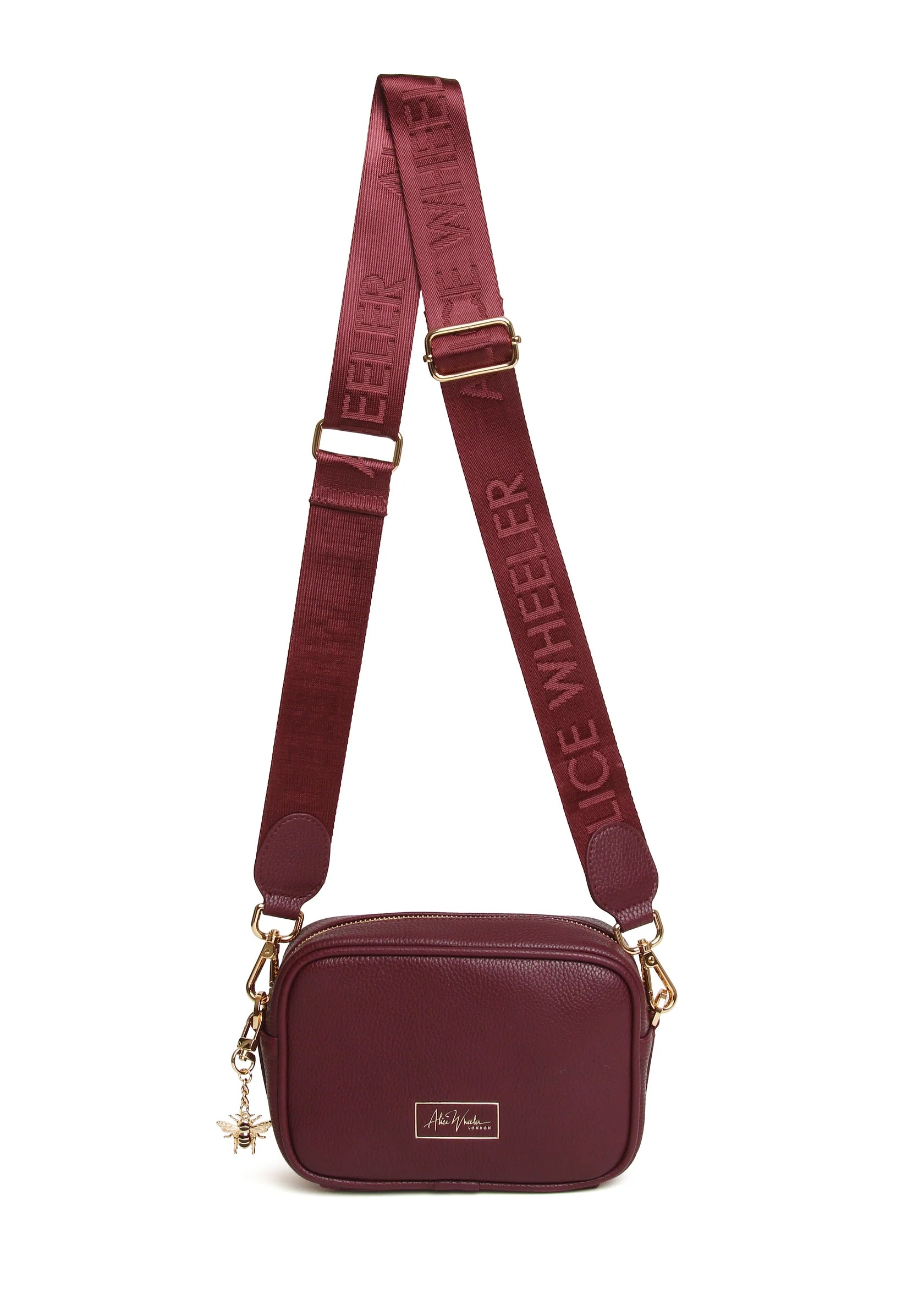 Alice Wheeler Berry - Mini Soho Cross Body Bag