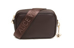 Alice Wheeler Chocolate - Mini Soho Cross Body Bag