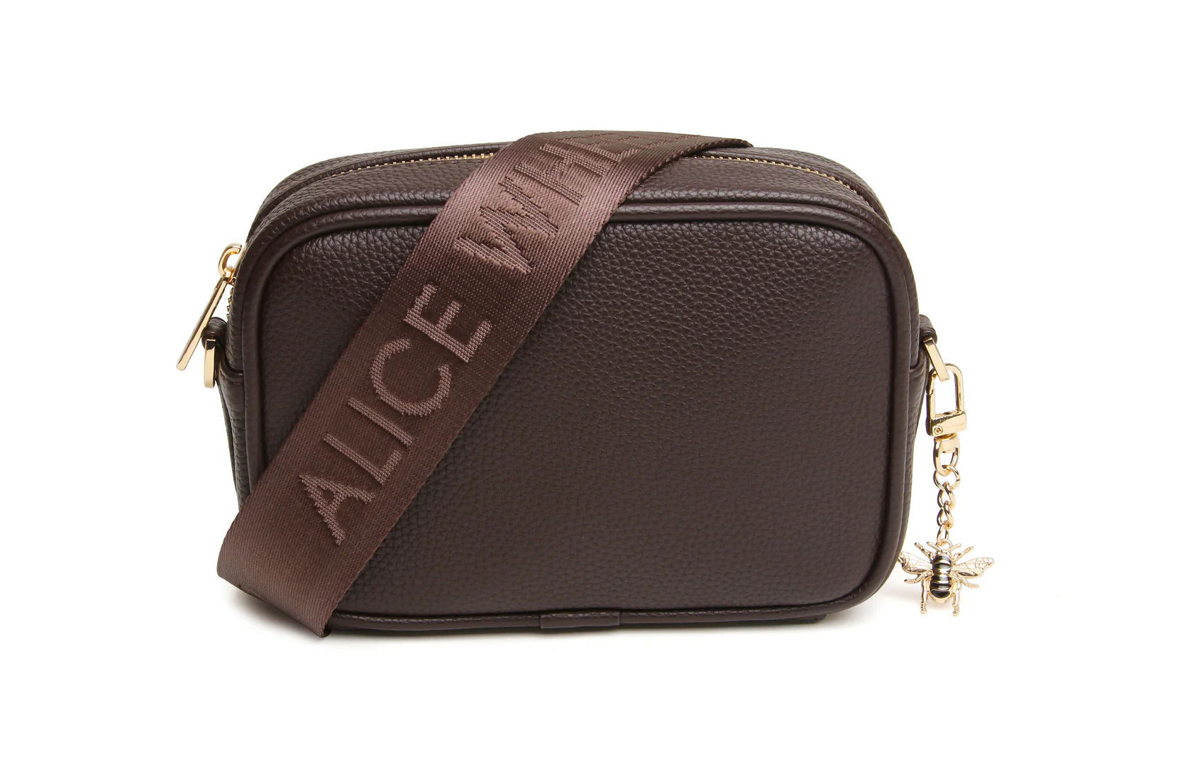 Alice Wheeler Chocolate - Mini Soho Cross Body Bag