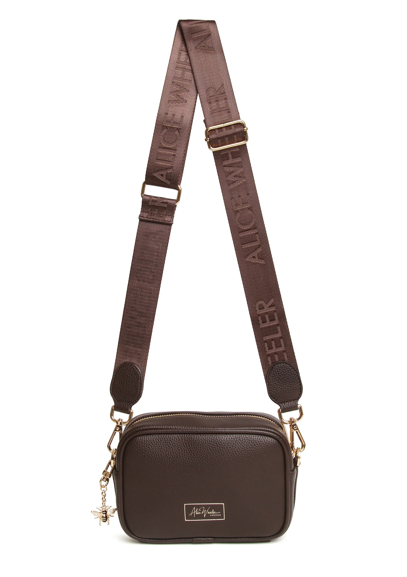 Alice Wheeler Chocolate - Mini Soho Cross Body Bag
