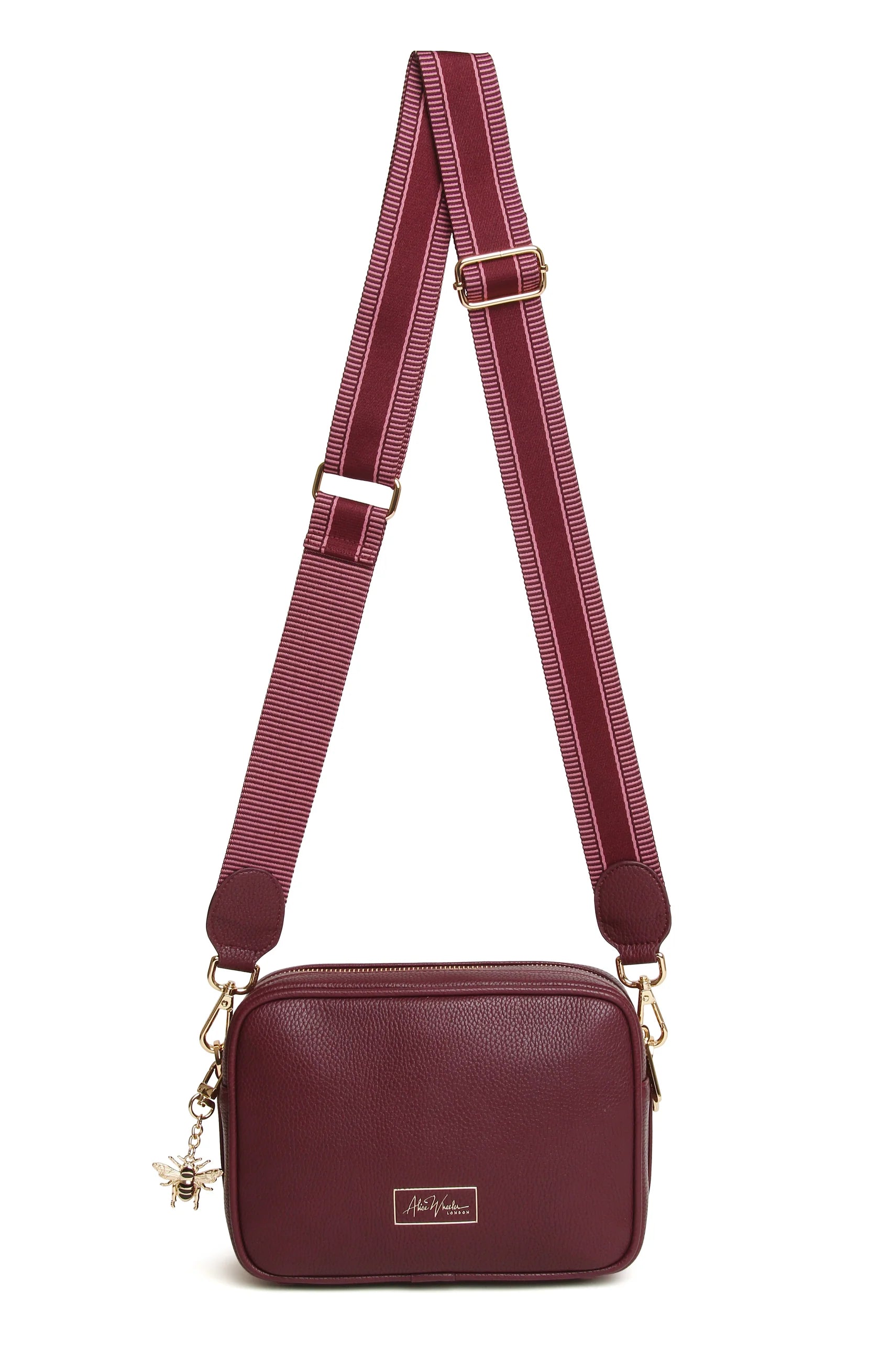 Alice Wheeler Berry - Soho Cross Body Bag