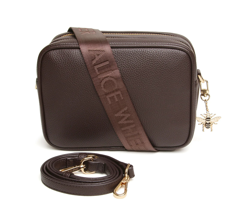 Alice Wheeler Chocolate - Soho Cross Body Bag