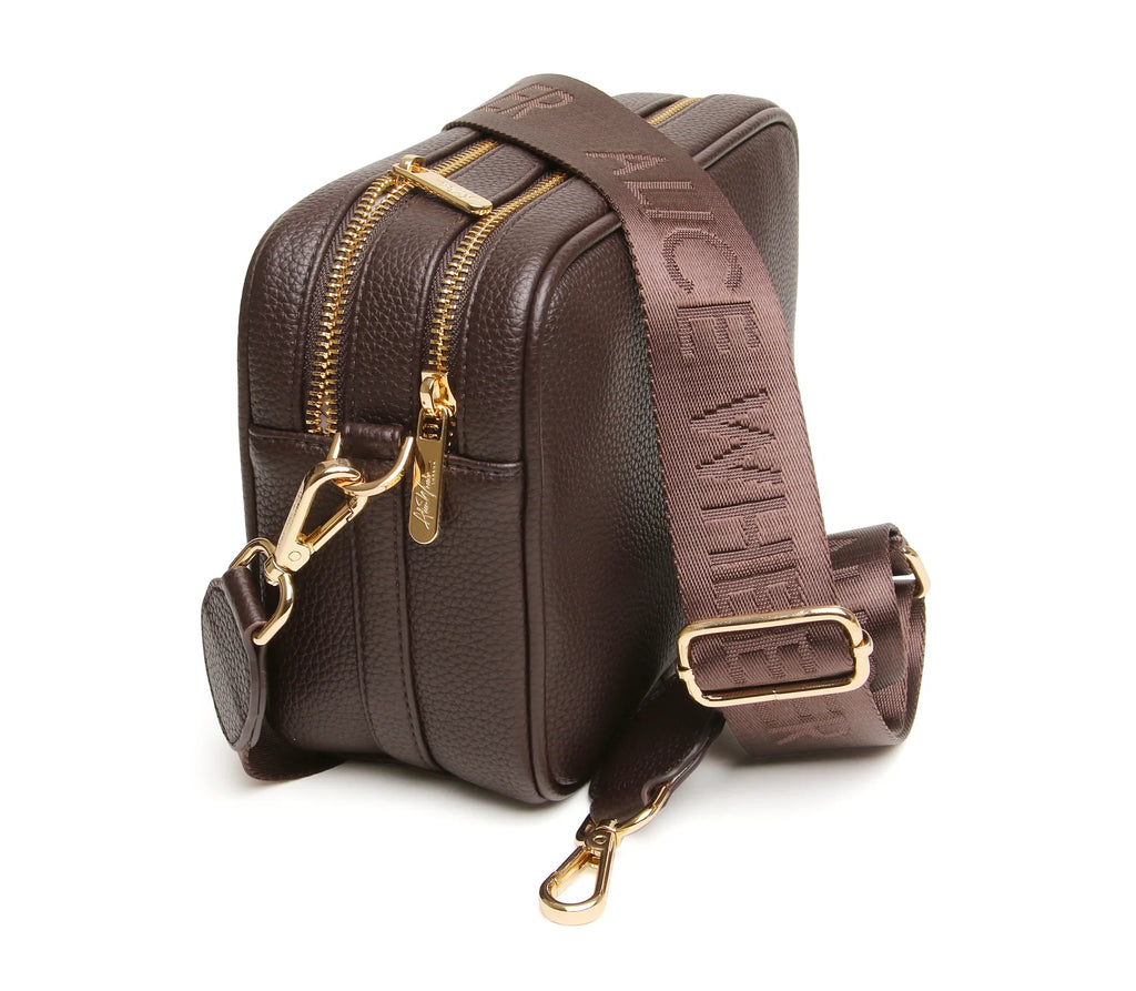 Alice Wheeler Chocolate - Soho Cross Body Bag