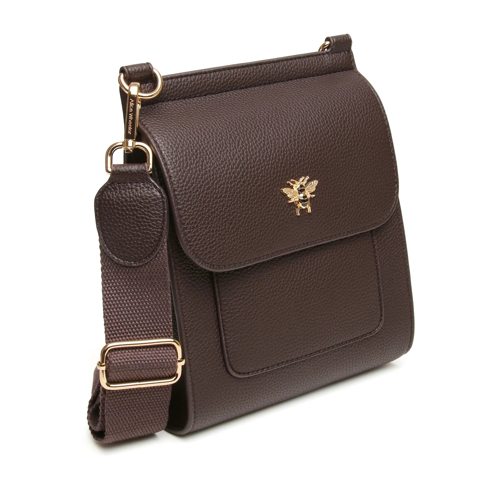 Alice Wheeler Chocolate - Bloomsbury Cross Body Bag