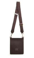 Alice Wheeler Chocolate - Bloomsbury Cross Body Bag