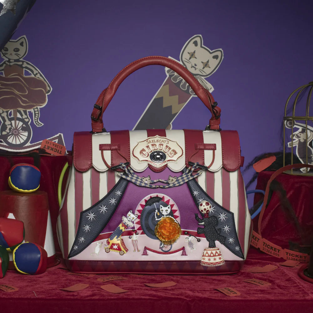 Skelecat’s Travelling Ghost Circus Grace Bag