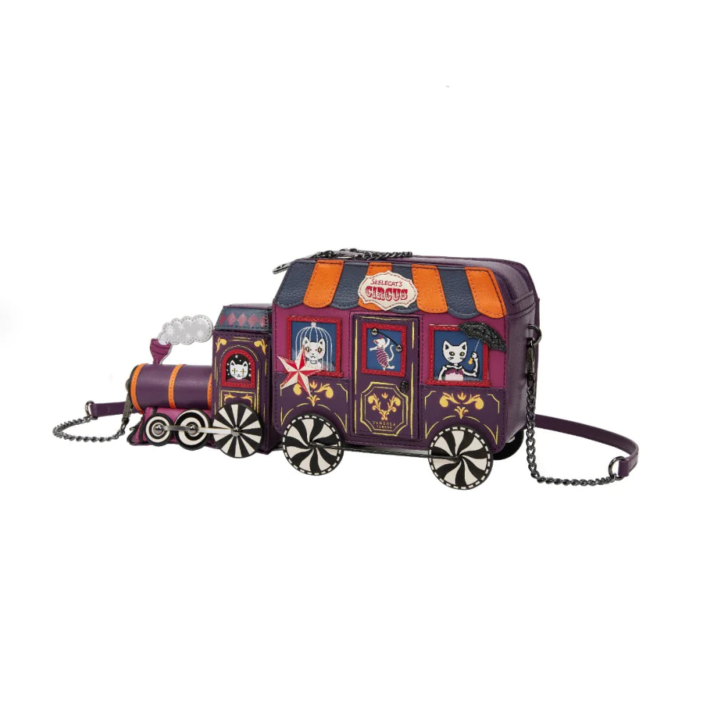 Skelecat’s Travelling Ghost Circus Train Bag