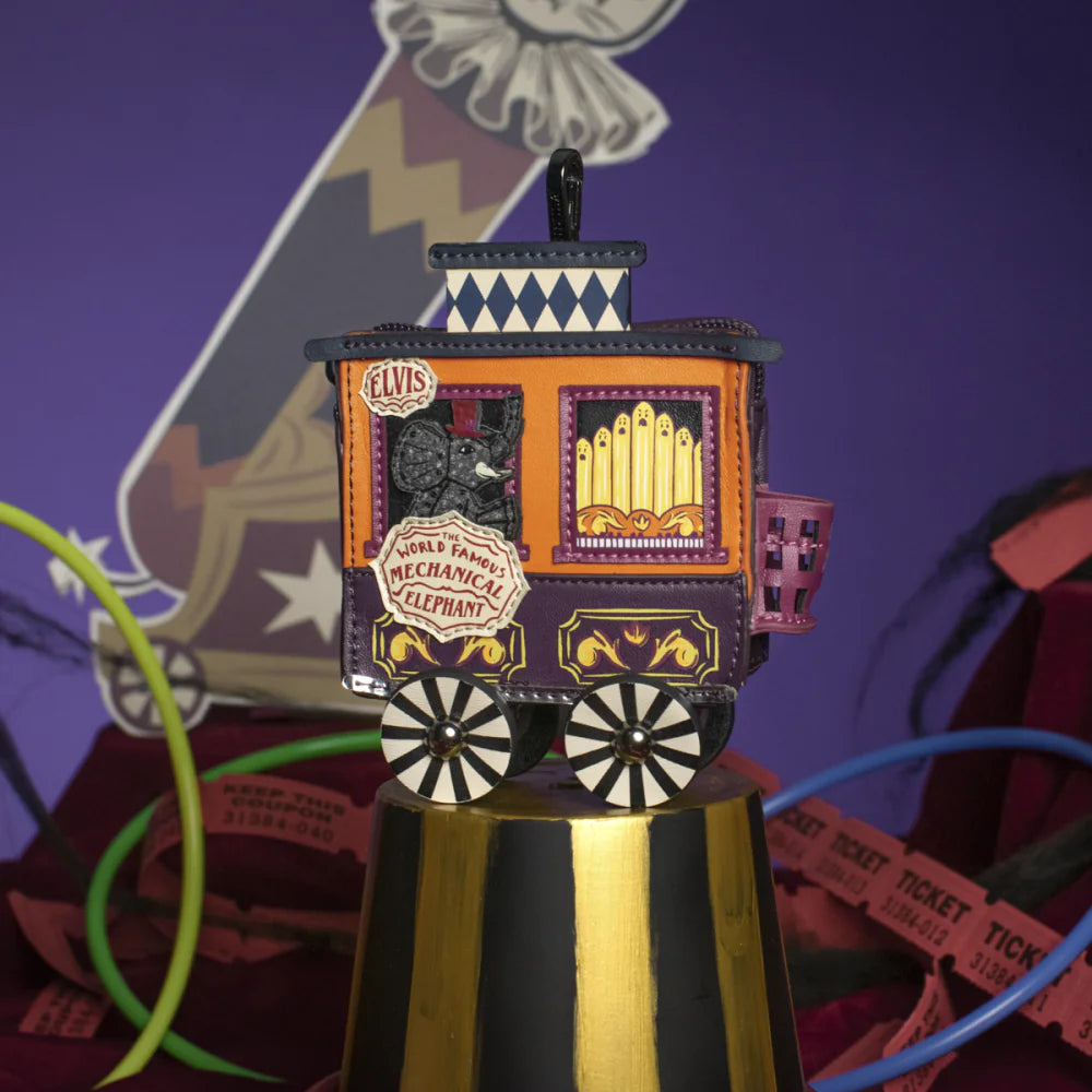 Skelecat’s Travelling Ghost Circus Train Carriage Coin Purse