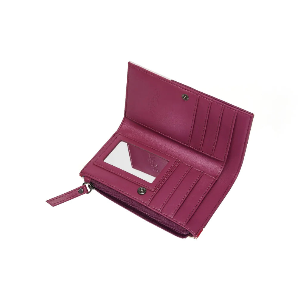 Skelecat’s Travelling Ghost Circus Compact Folding Wallet