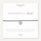 Memories By D&X ‘Wonderful Mum’ Bracelet