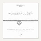 Memories By D&X ‘Wonderful Sister’ Bracelet