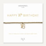 Memories By D&X ‘Happy 16th Birthday’ Bracelet