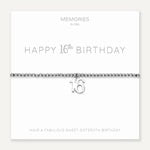 Memories By D&X ‘Happy 16th Birthday’ Bracelet