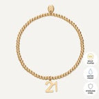 Memories By D&X ‘Happy 21st Birthday’ Bracelet