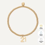 Memories By D&X ‘Happy 21st Birthday’ Bracelet