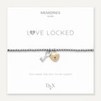 Memories By D&X “Love Locked” Bracelet