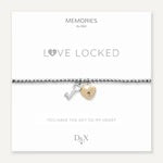 Memories By D&X “Love Locked” Bracelet