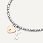 Memories By D&X “Love Locked” Bracelet