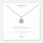 Memories By D&X “Get Well Soon” Necklace