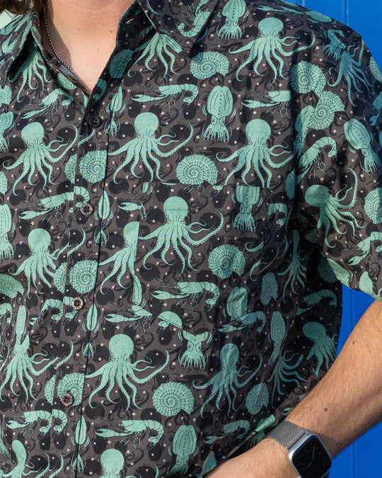 Green Seas Short Sleeve Shirt
