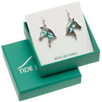 Paua Shell Horse Hook Earrings
