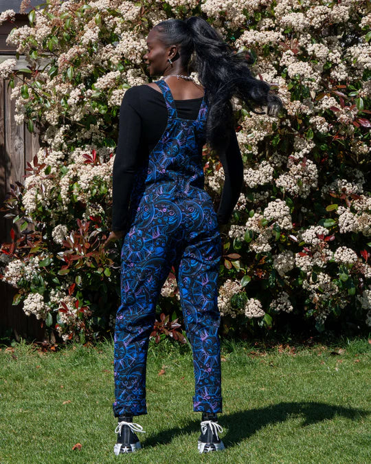 Rebel Romance Celestial Dreams Stretch Twill Dungarees