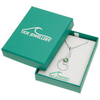 Paua Shell Spiral Necklace