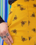 Bees  Knees Stretch Twill Pinafore Dress