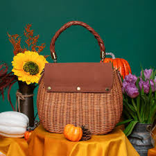 Vendula London - Flower Shop Amber Edition Basket Bag