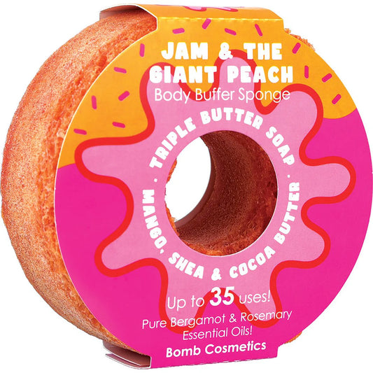 Jam & The Giant Peach Body Buffer Sponge