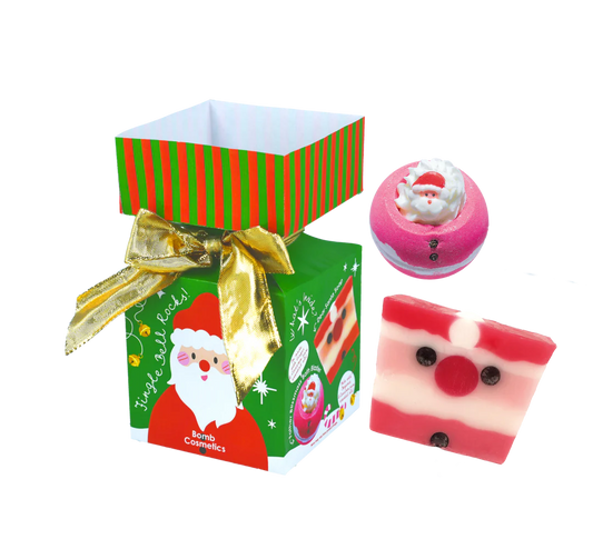 Jingle Bell Rock Mini Bath Bomb Cracker Gift Pack