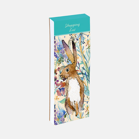Gifted Stationery Kissing Hares Magnetic Shopping List
