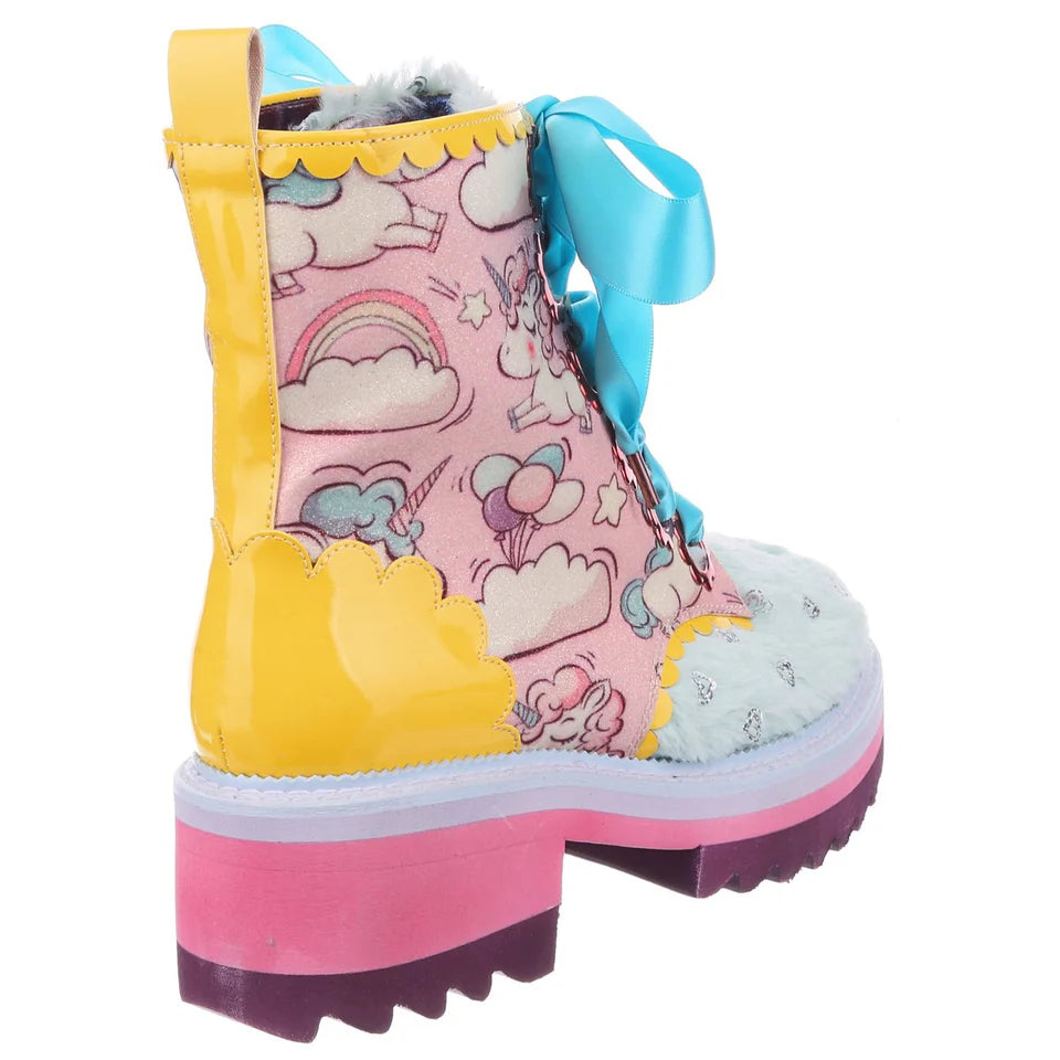 Irregular Choice - Morning Stroll - Yellow/Pink/Miny