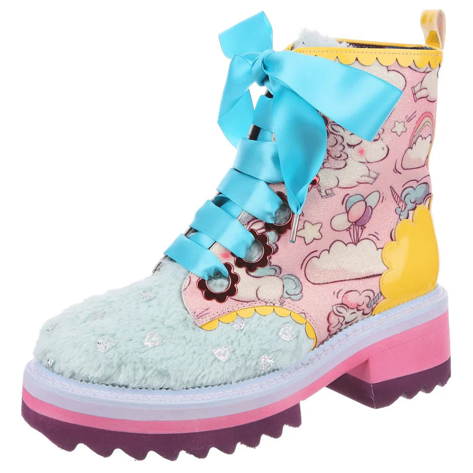 Irregular Choice - Morning Stroll - Yellow/Pink/Miny