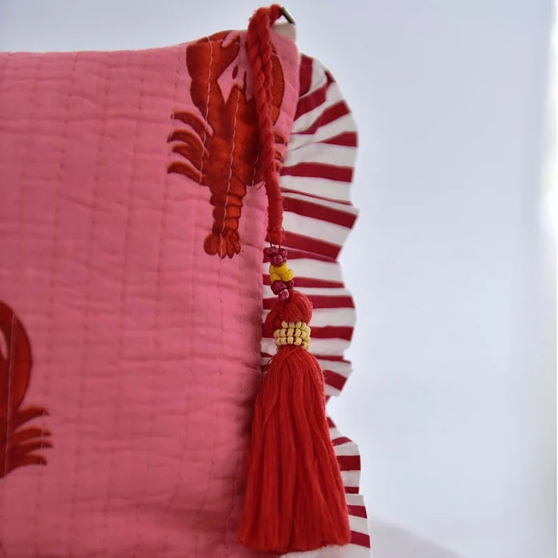 Powell Craft - Lobster Make Up Bag