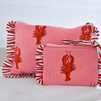 Powell Craft - Lobster Make Up Bag