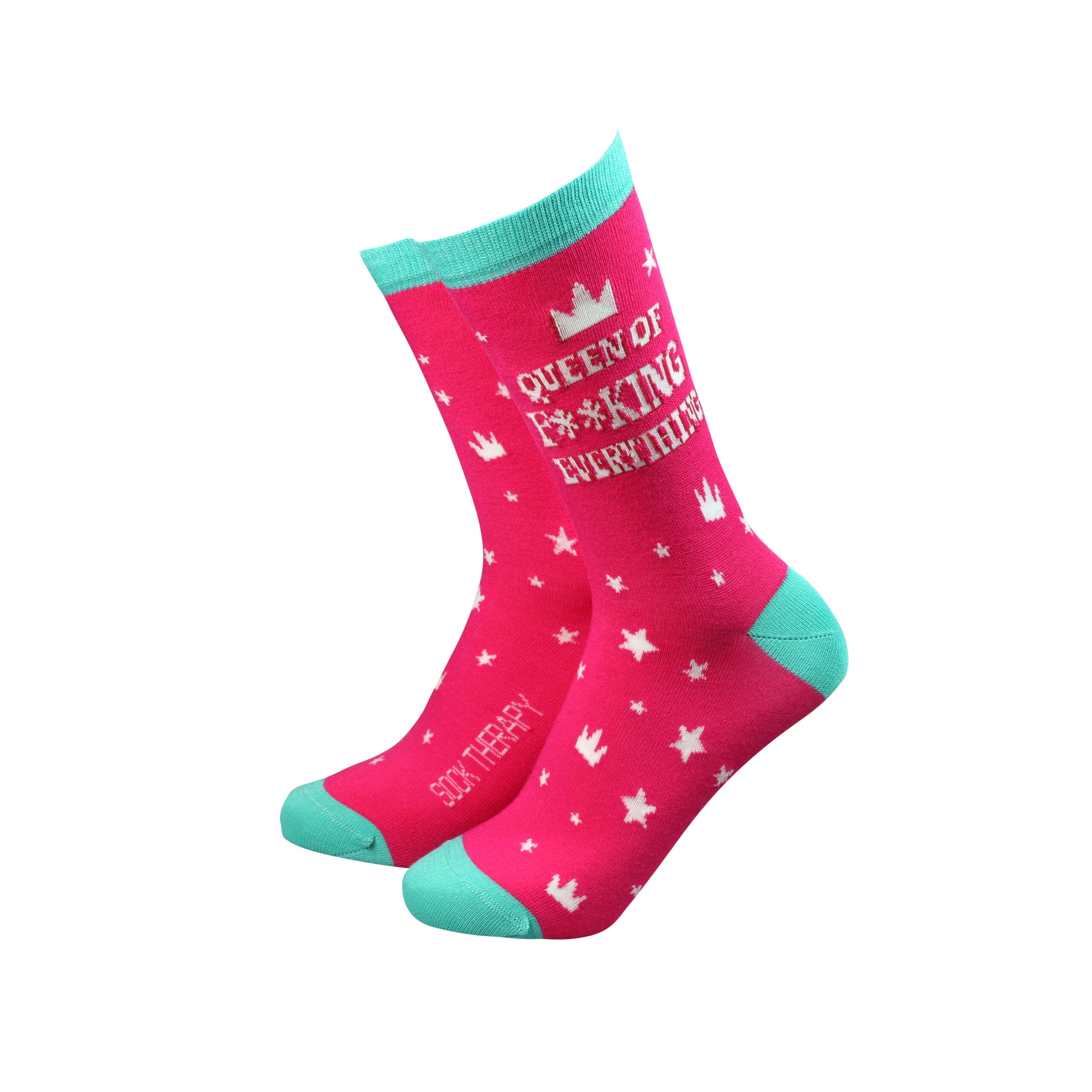 Queen of F**king Everything – Women’s Bamboo Socks