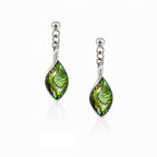 Paua Shell - Classic Drop Stud Earrings