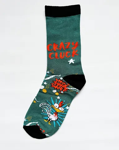 Crazy Cluck Socks