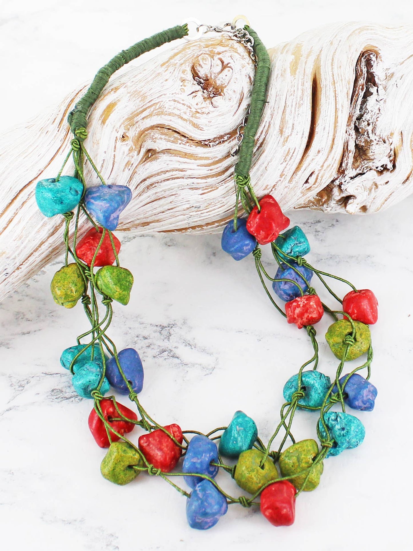 Suzie Blue -  CHUNKY PEBBLE NECKLACE