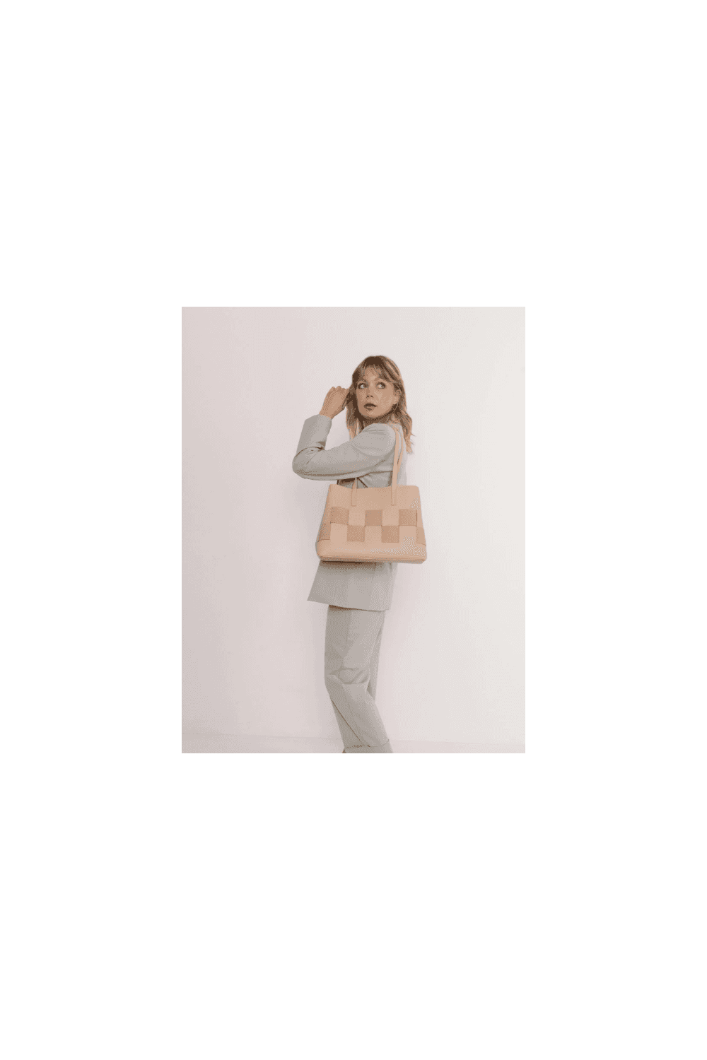 Alice Wheeler London  -  Milan Tote Bag In Sand