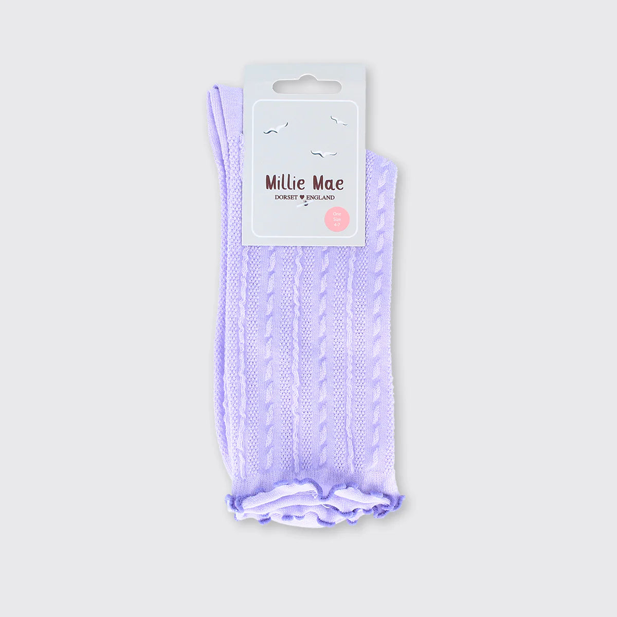 Millie Mae - Alice Socks - Lilac