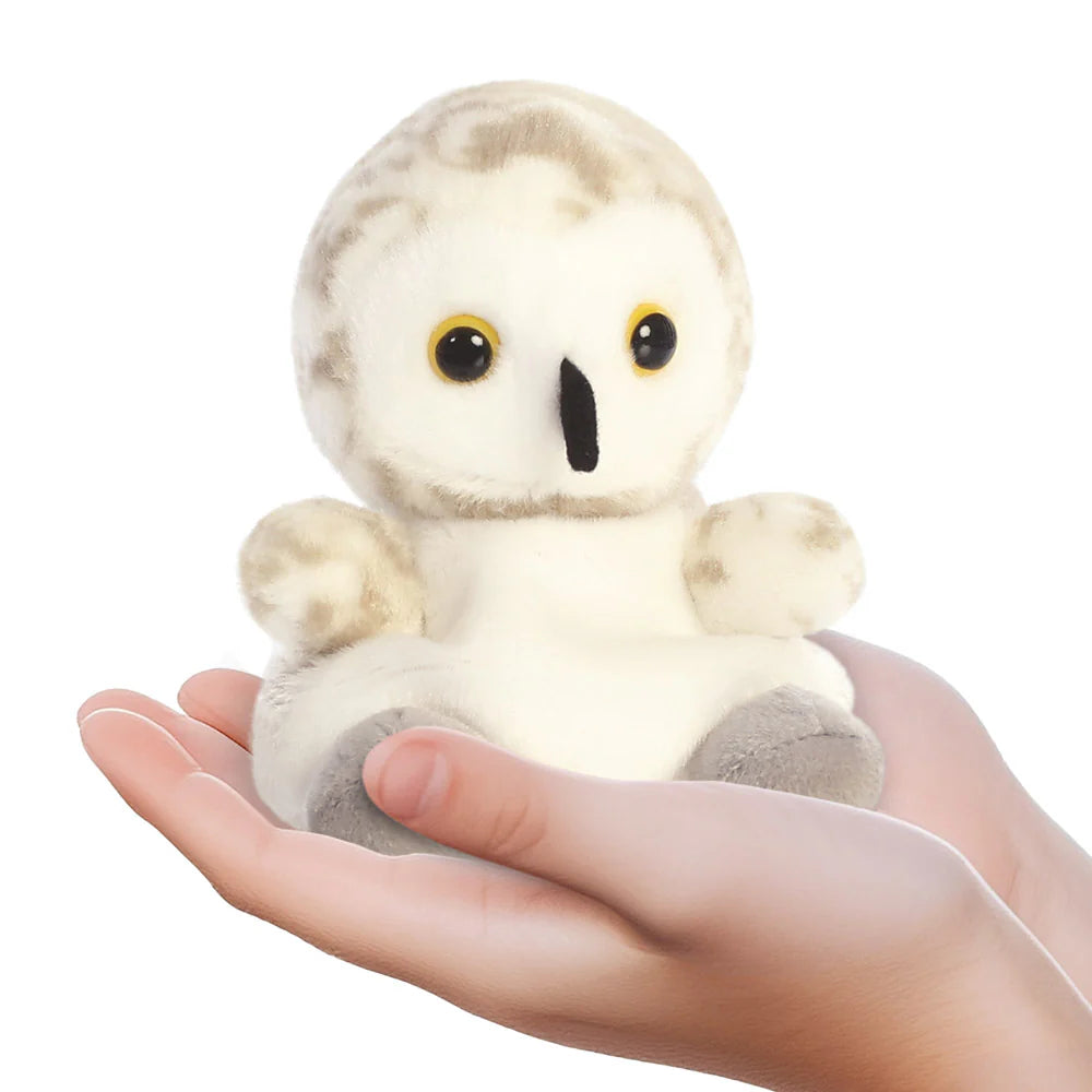Palm Pals - Snowflake Snowy Owl Soft Toy