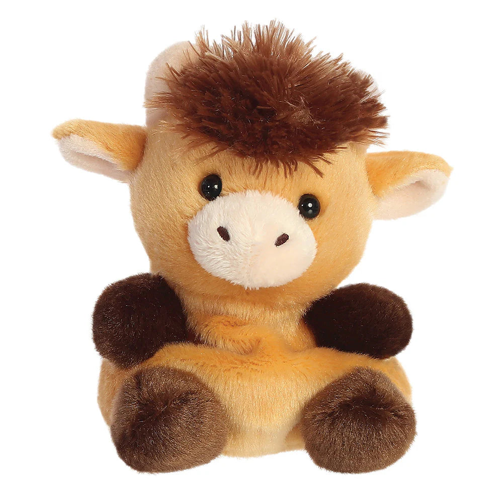 Palm Pals - Hubert Highland Cow Soft Toy
