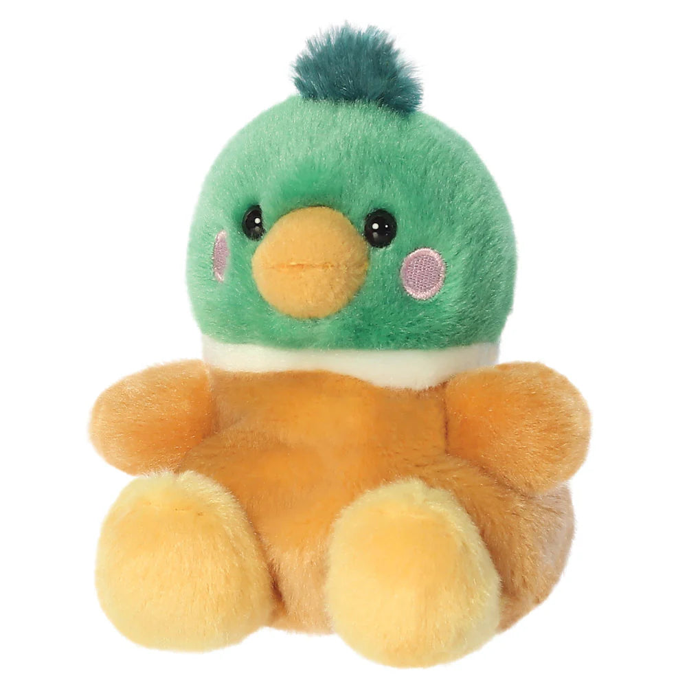 Palm Pals - Puddles Mallard Duck Soft Toy