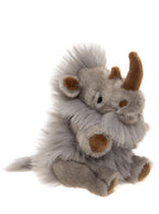 Charlie Bears - Cuddle Cub - Woolly Rhino