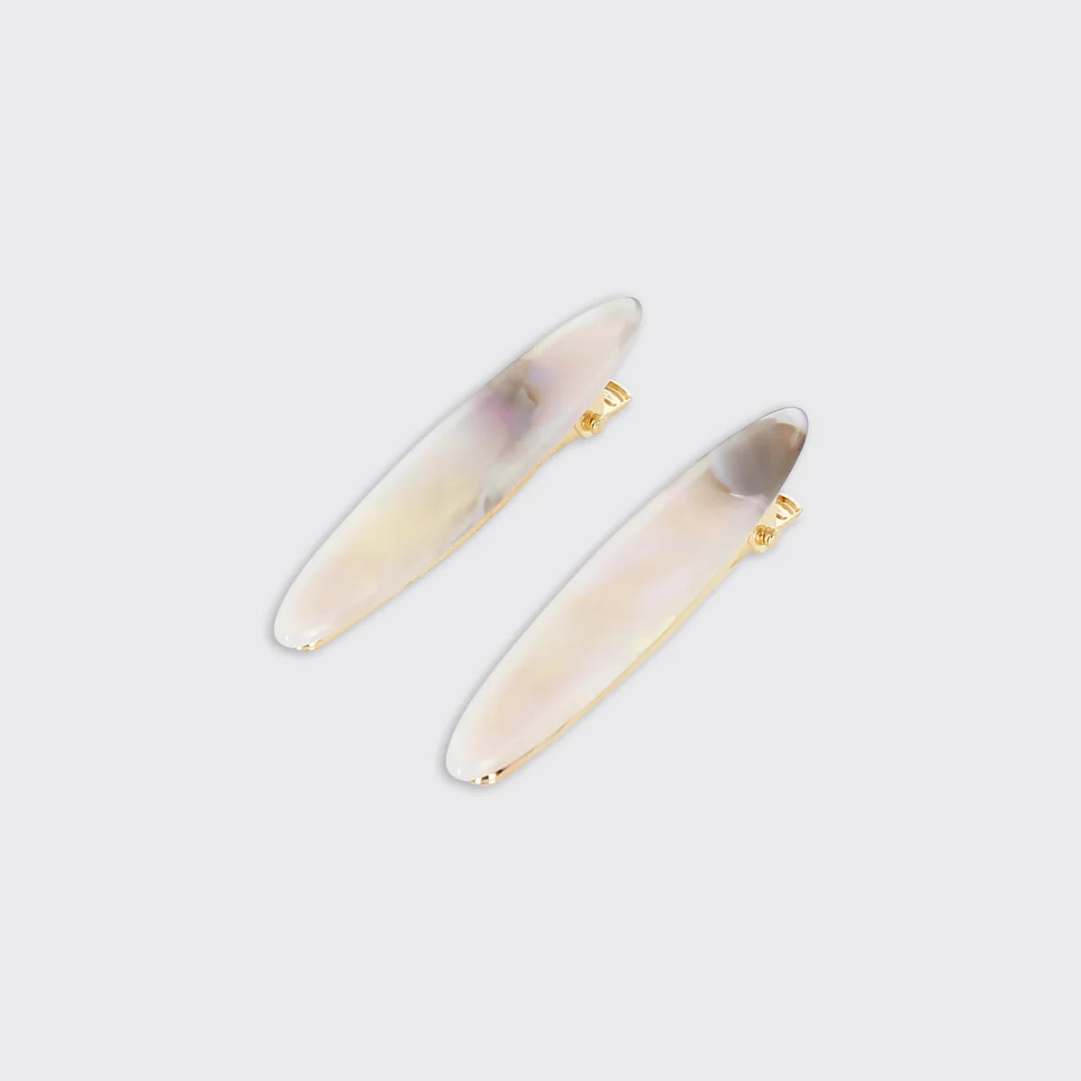 Millie Mae - Erin Set of 2 Hair Clips - Opal/Pearl