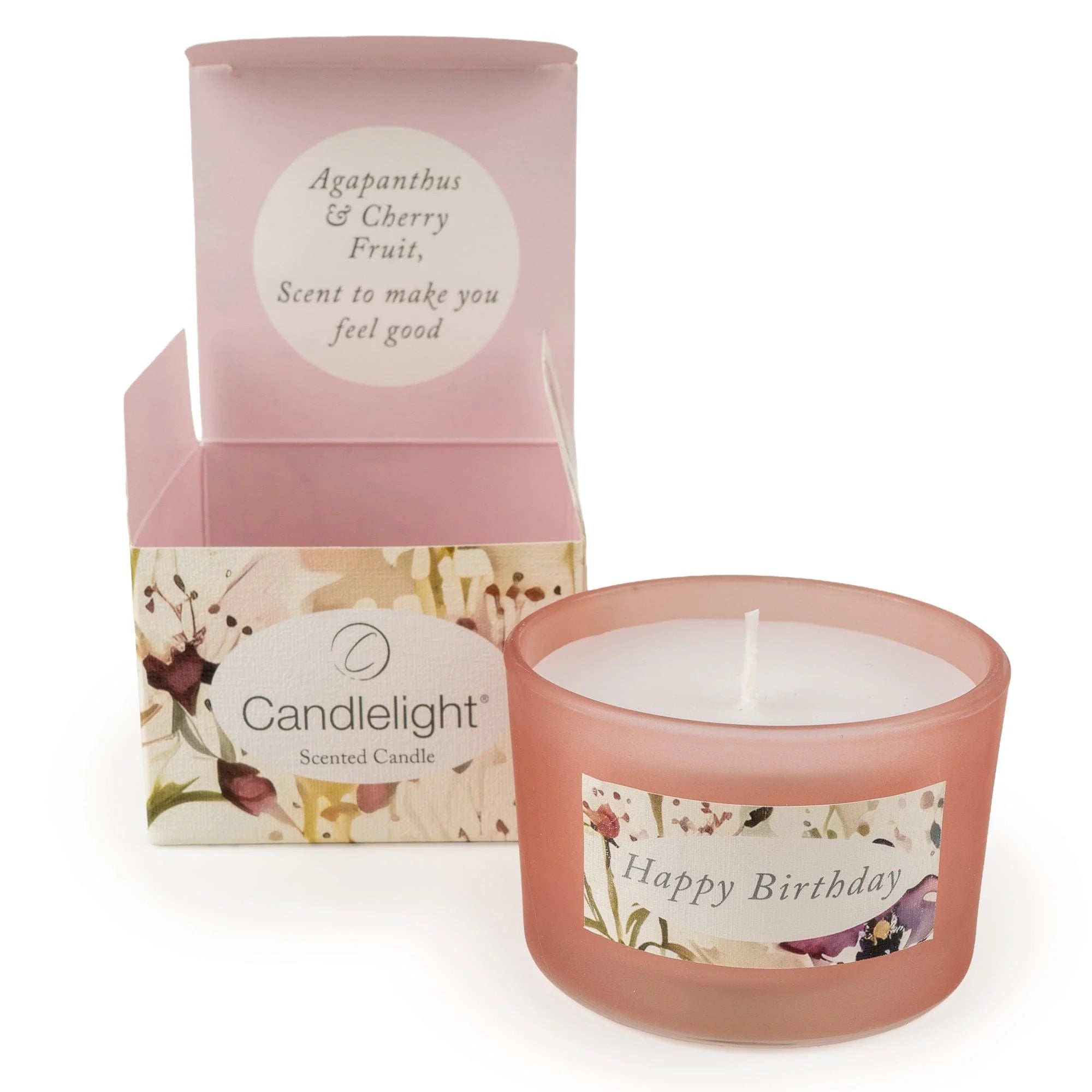 Candlelight - Birthday Wishes Candle - Agapanthus & Cherry
